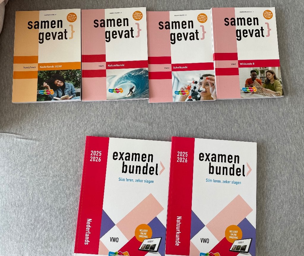 Examen bundel VWO, Ophalen, Zo goed als nieuw, VWO