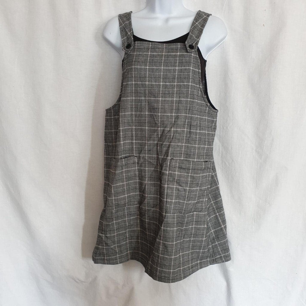 Stoere jurk, grijs wit geruit. Mt S Merk Monki, Kleding | Dames, Jurken, ., Ophalen of Verzenden, Zo goed als nieuw, .