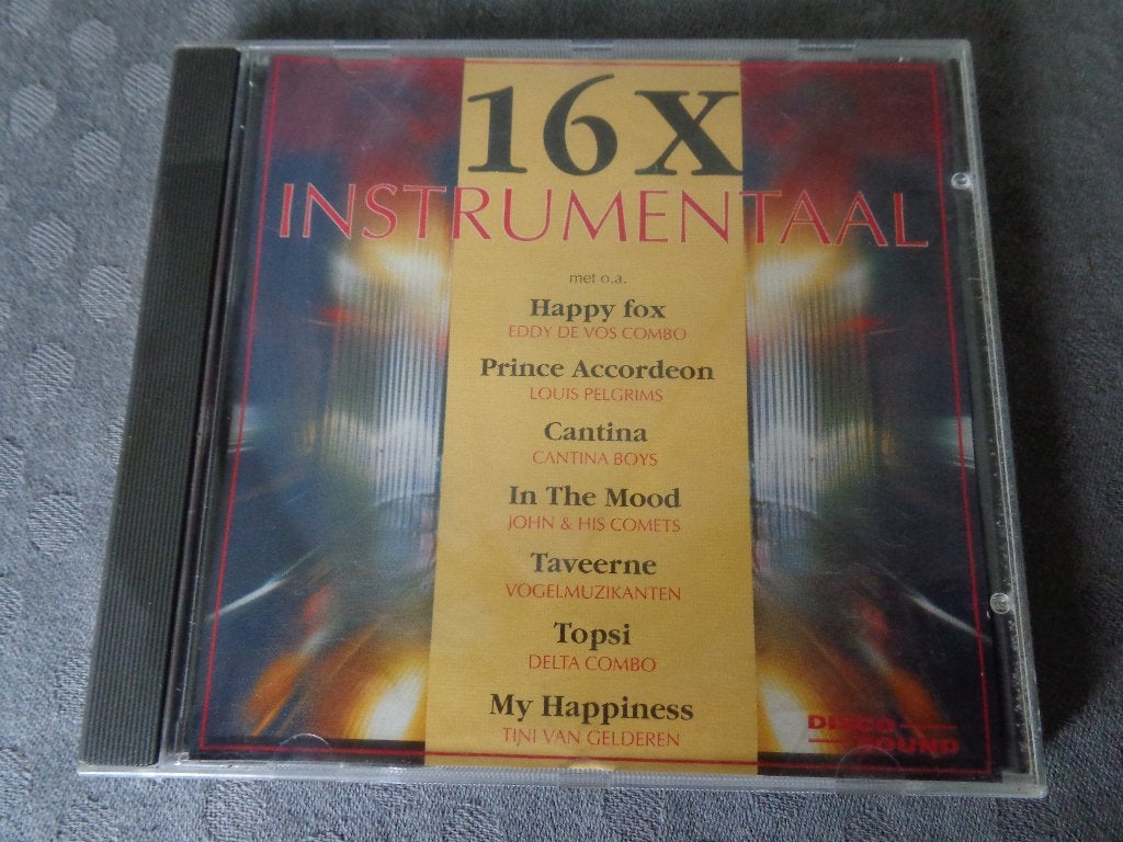 16 x Instrumentaal, Cd's en Dvd's, Ophalen of Verzenden, Zo goed als nieuw