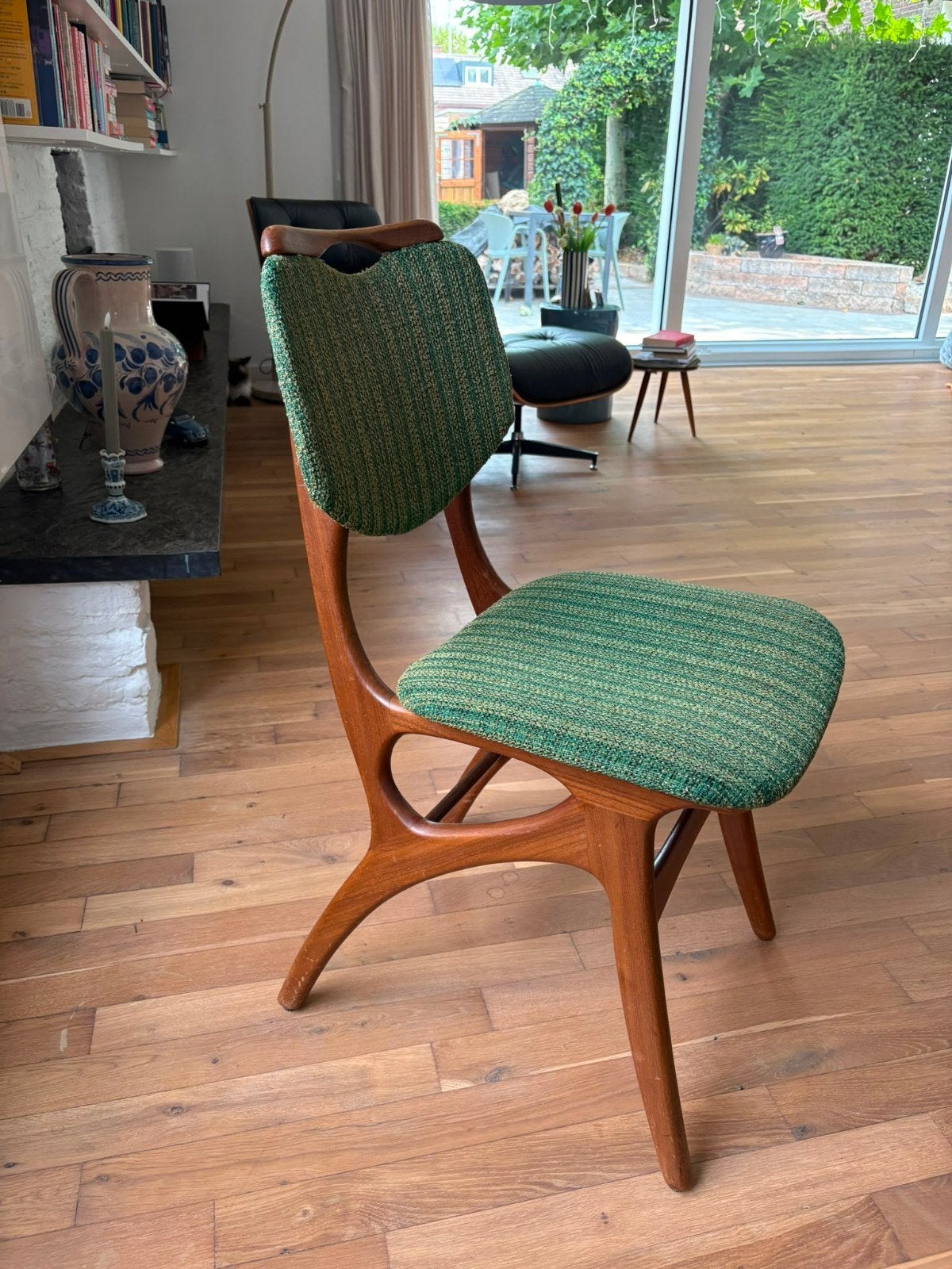Vintage Pynock eetkamerstoel, Ophalen, Gebruikt, Overige kleuren, Eén