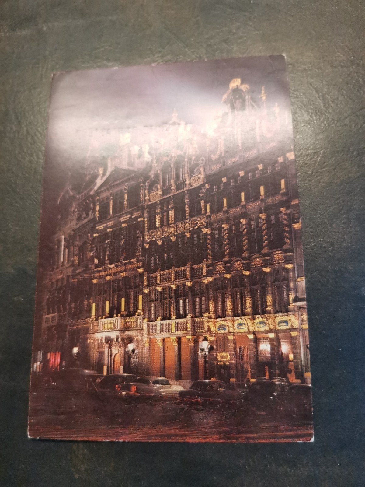 Oude postkaart Brussel Grote Markt - Hydrotricine, Ophalen of Verzenden, 1940 tot 1960, Gelopen, Brussel (Gewest)