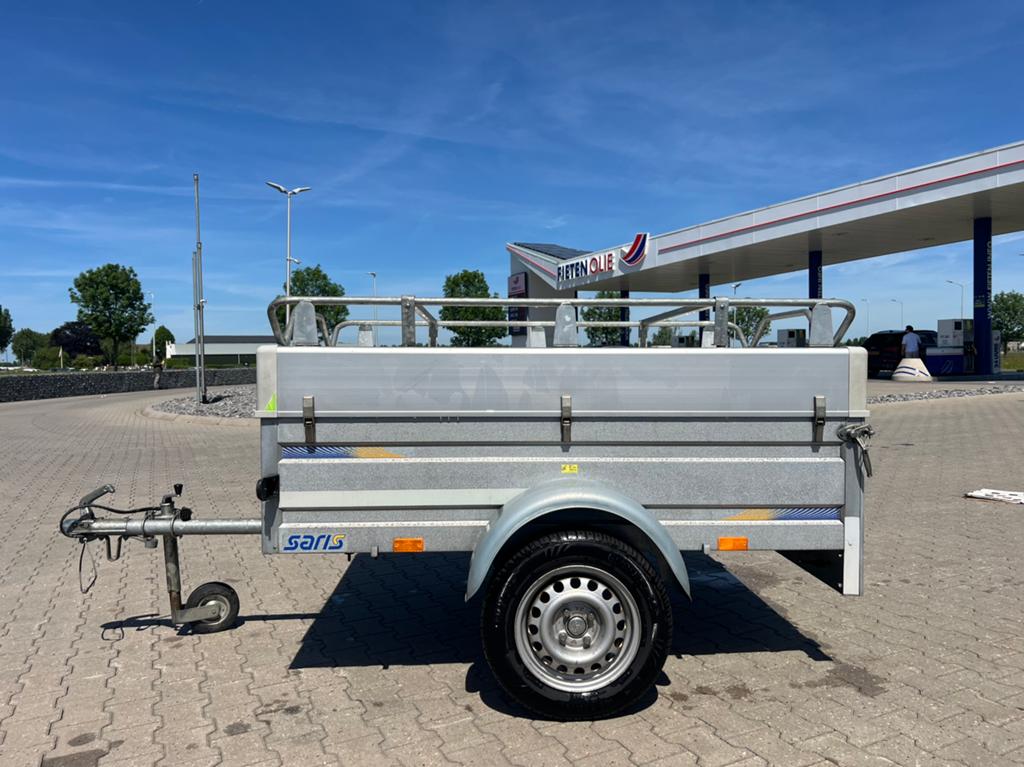 Saris aanhanger met harde deksel | nieuwe banden - Topstaat, Auto diversen, Aanhangers en Bagagewagens, Ophalen, Zo goed als nieuw