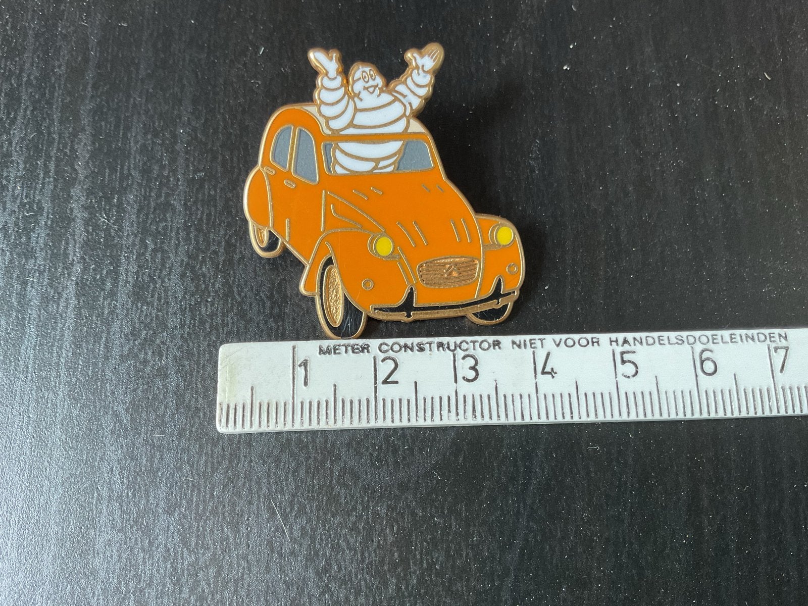 Michelin Bibendum 2CV Speld - Limited Edition, Ophalen of Verzenden, Zo goed als nieuw, Gebruiksvoorwerp