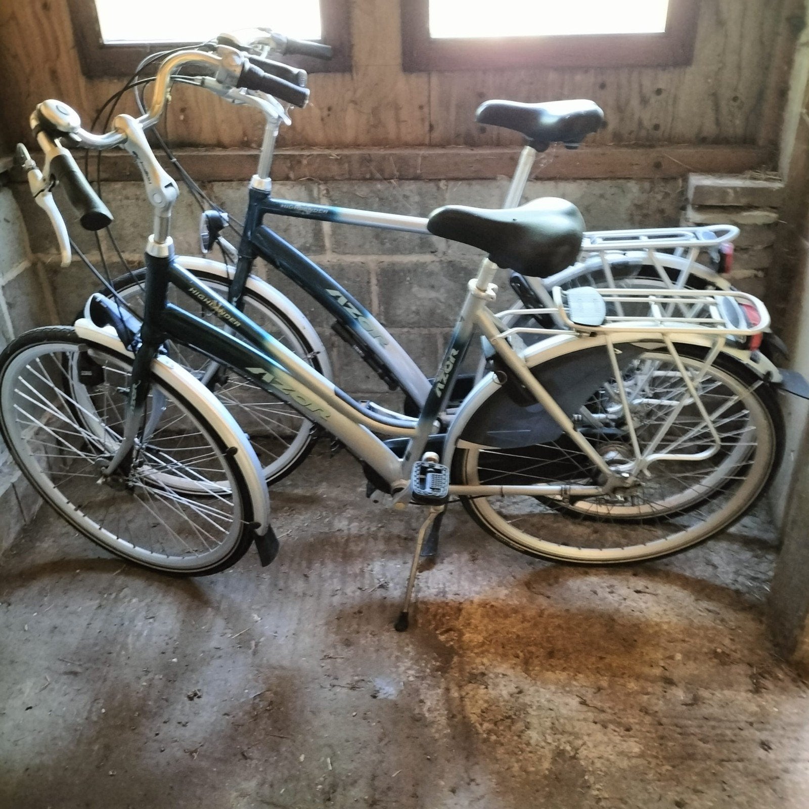 Azor stadsfietsen - Set van 2, Terugtraprem, Versnellingen, Ophalen, Overige merken