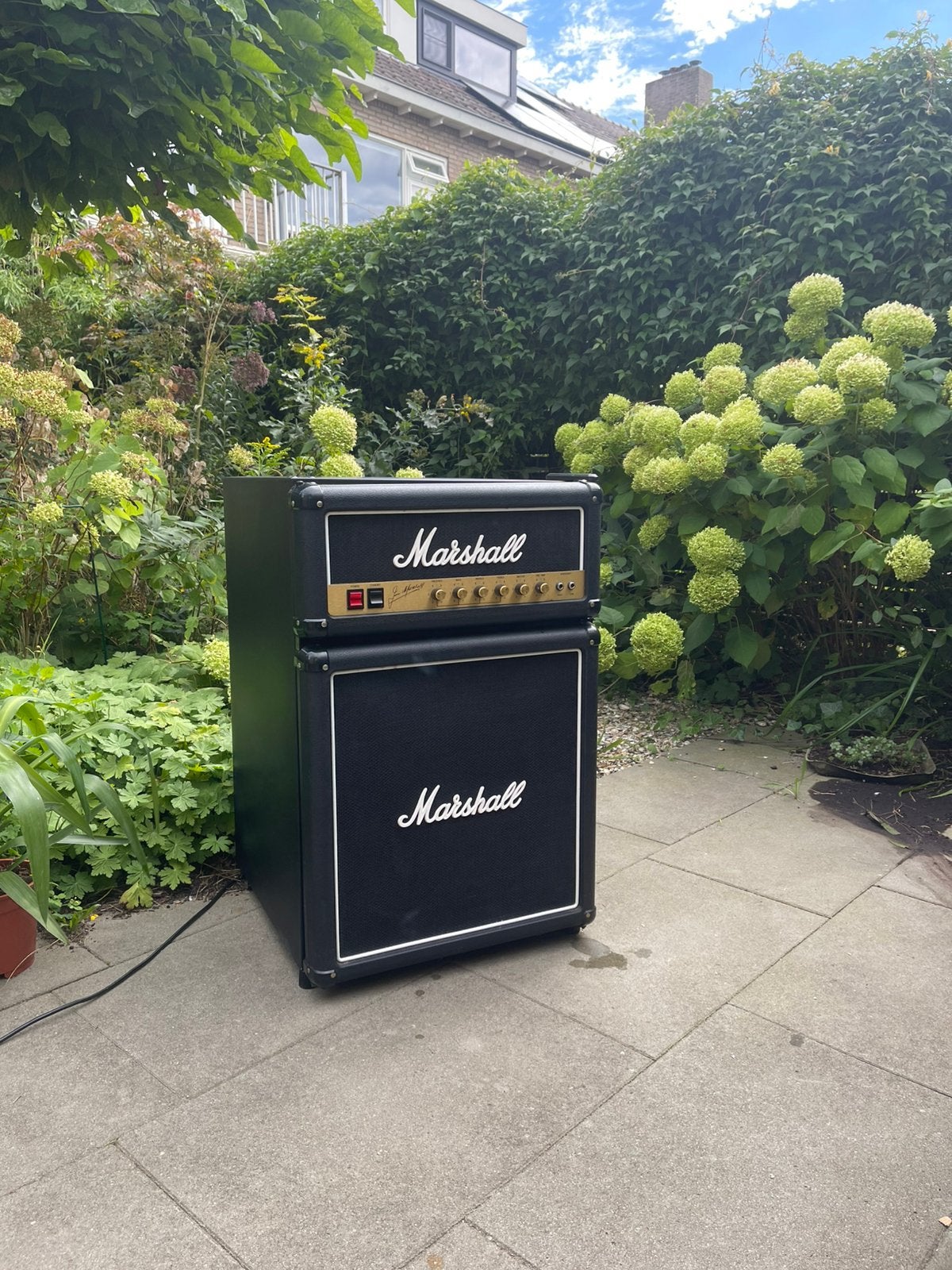 Marshall koelkast, Gebruikt, 100 tot 150 liter, 45 tot 60 cm, Met vriesvak