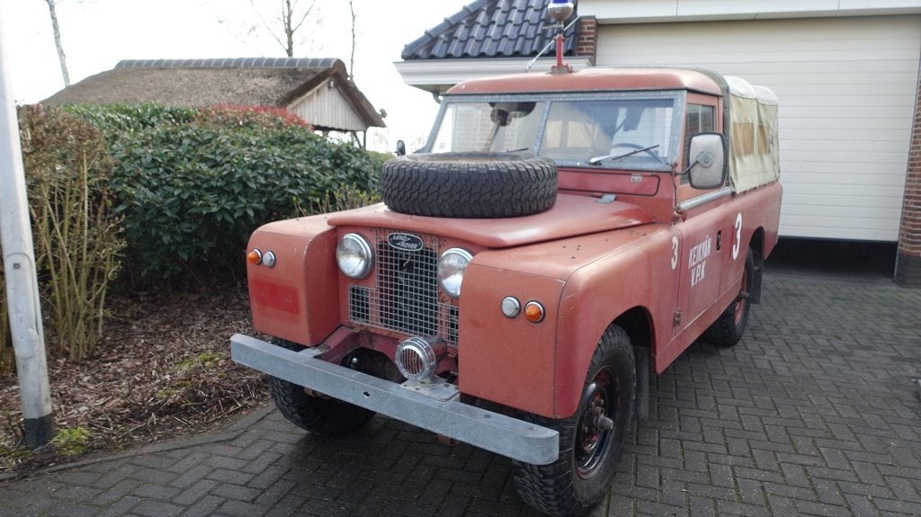Land Rover Serie II 109 Pick-up benzine 40769 KM, Auto's, Oldtimers, Land Rover, Overige carrosserieën, Overige brandstoffen, Bedrijf