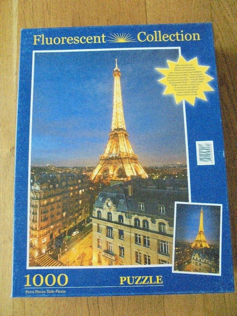 Eifeltoren Parijs, Ophalen of Verzenden, 500 t/m 1500 stukjes, Zo goed als nieuw, Legpuzzel