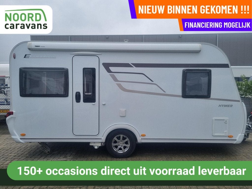 Eriba EXCITING 445 CASS LUIFEL + MOVER + VOORTENT + AUTARK, Mover, Rondzit, Bedrijf, 6 tot 7 meter
