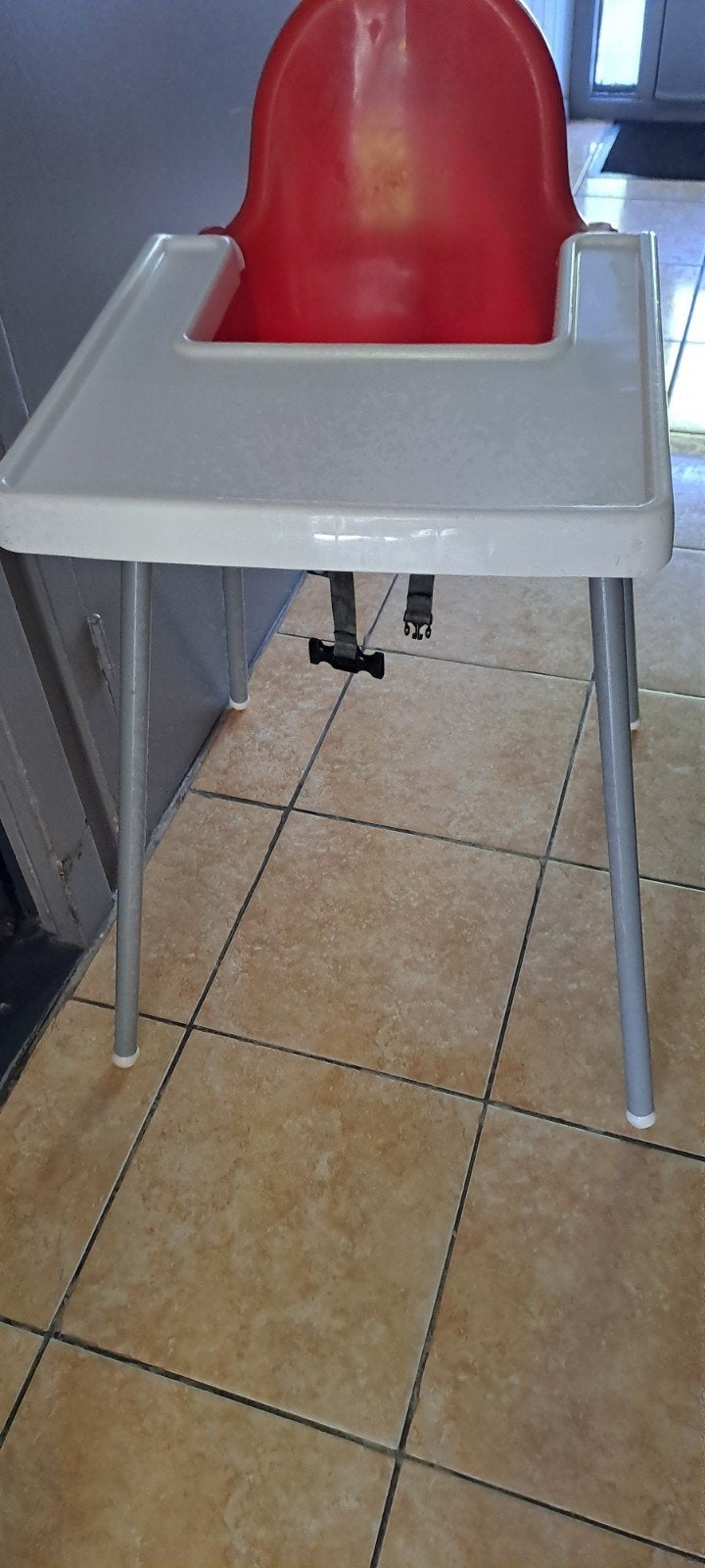 Ikea kinderstoel met eetblad en gordel, Ophalen, Gebruikt, Overige typen, Gordel(s)
