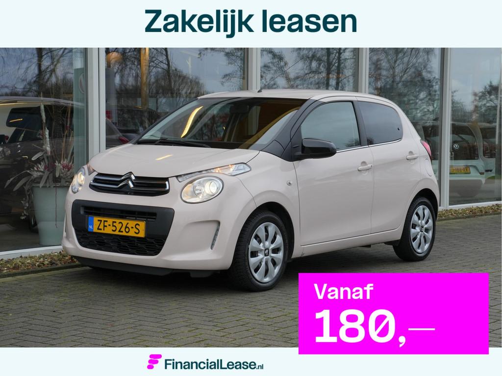 Citroën C1 1.0 VTi Feel Automaat | Bluetooth | Airco, 12 maanden, Stof, Gebruikt, 4 stoelen