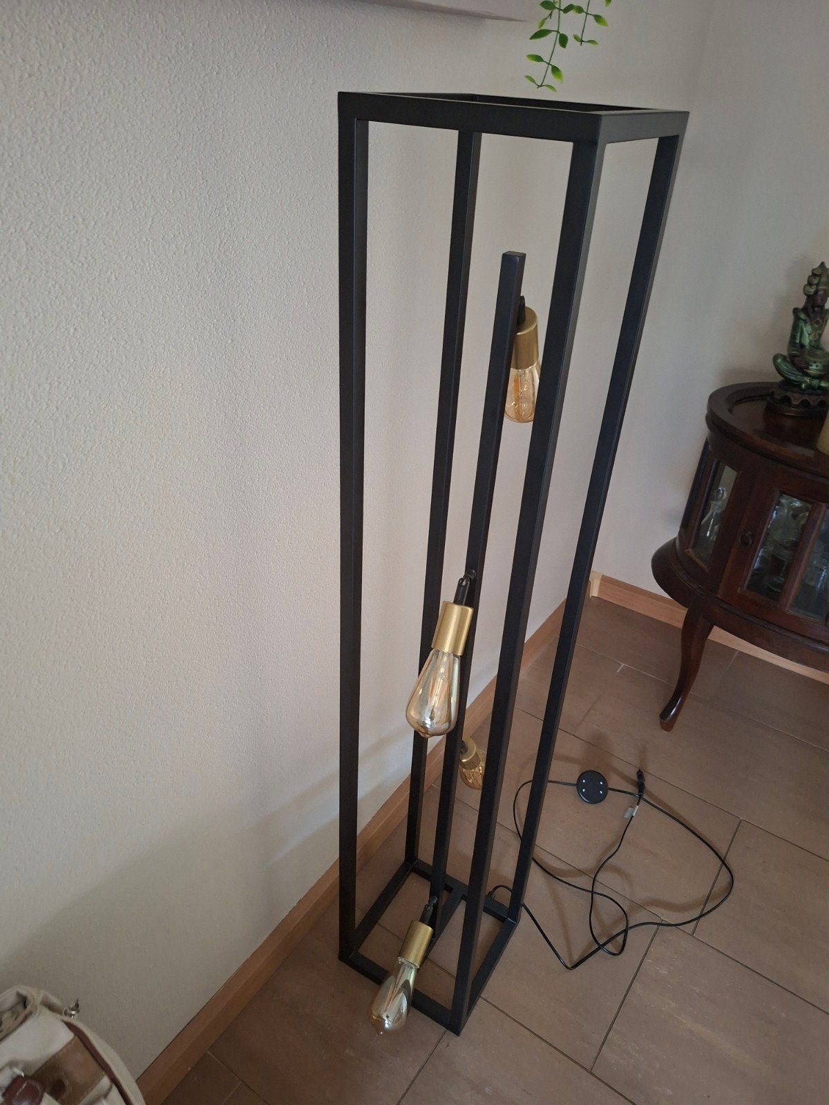 Mooie Industriële Stalen Staande Lamp, Huis en Inrichting, Ophalen, Industrieel, Modern, Vintage, E27 (groot), Zo goed als nieuw