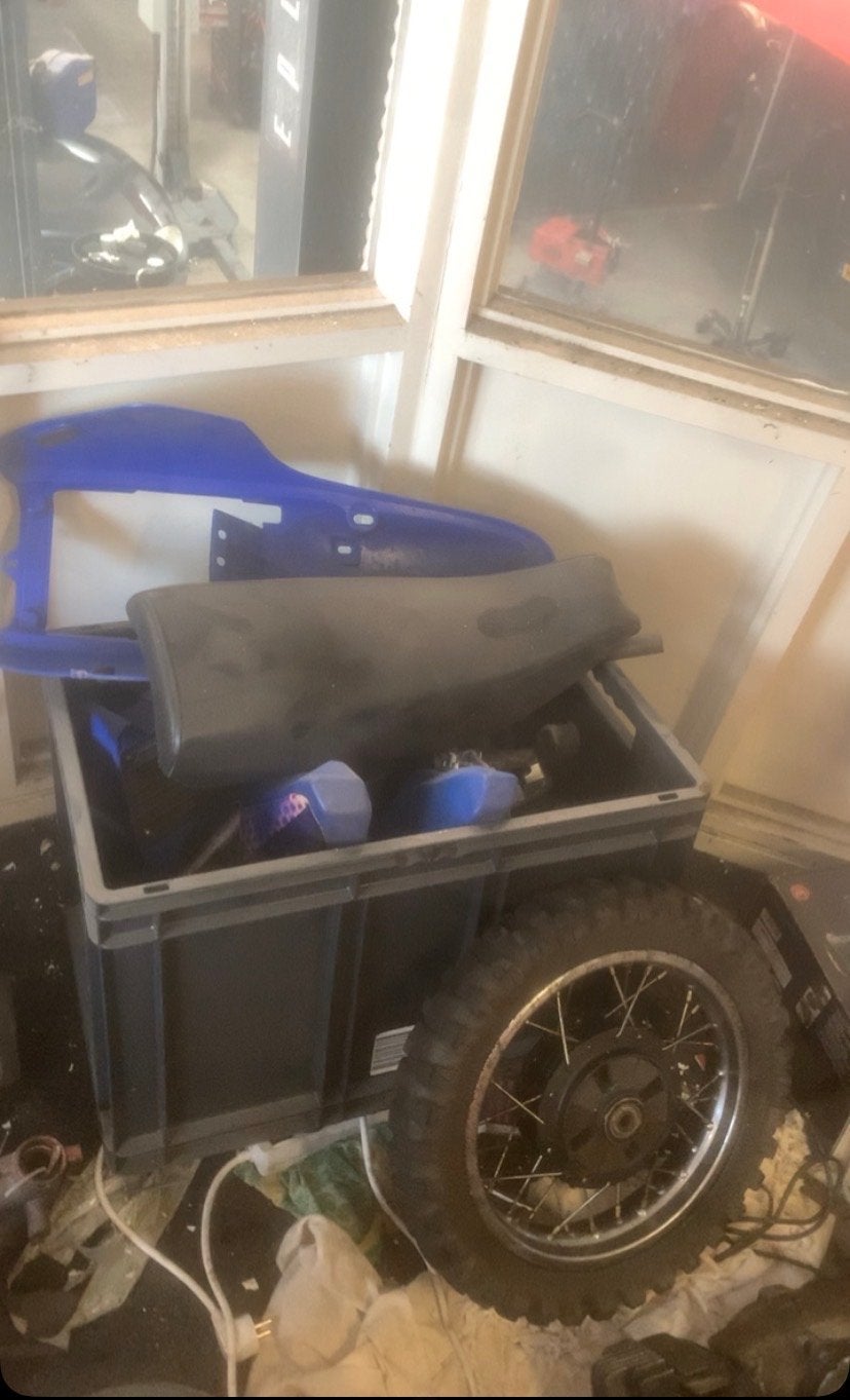 Yamaha PW 80 in onderdelen - Blok in goede staat, Ophalen of Verzenden, Gebruikt
