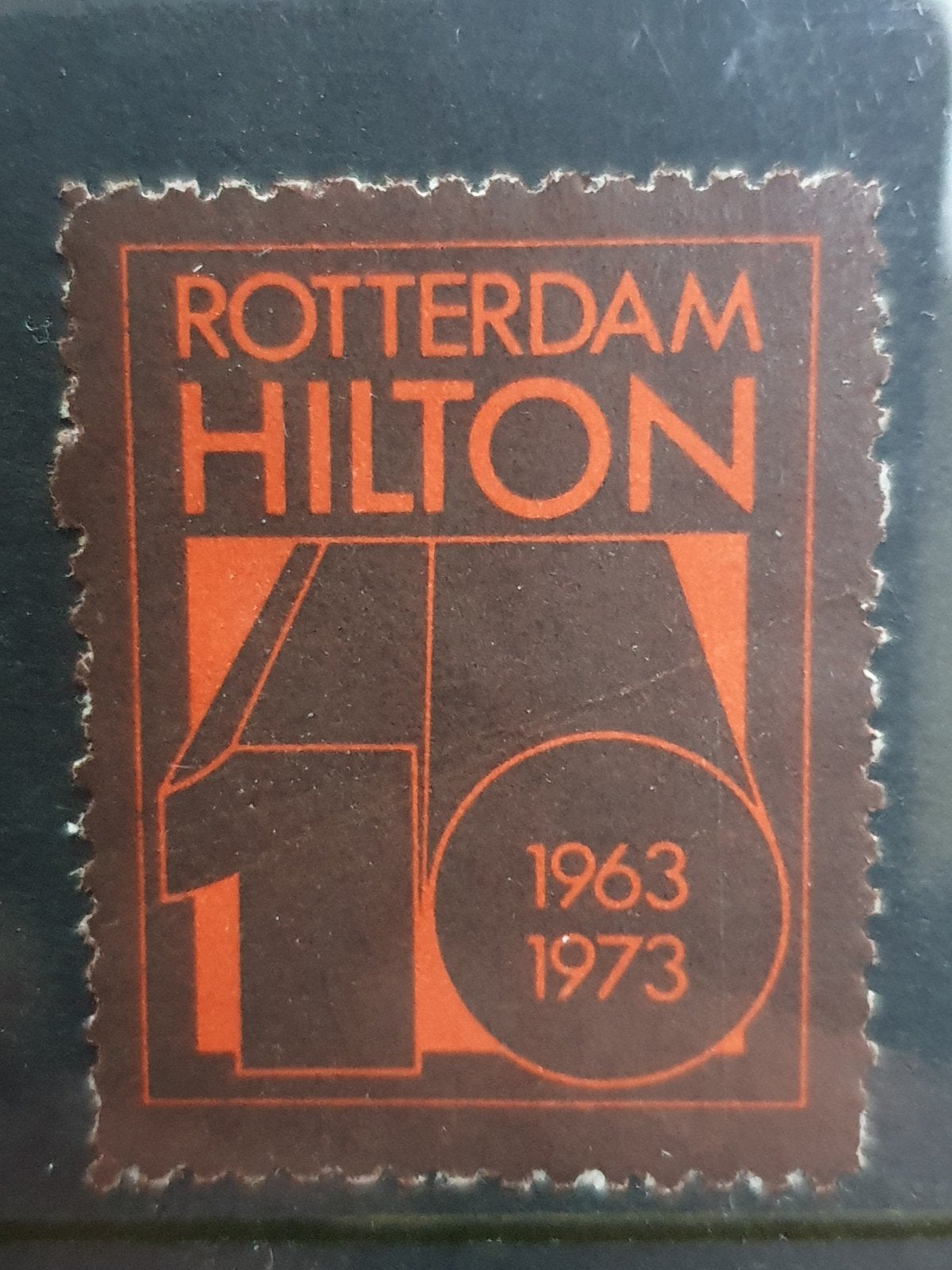 Cinderella Hilton Rotterdam, Postzegels en Munten, Postzegels | Nederland, Ophalen of Verzenden