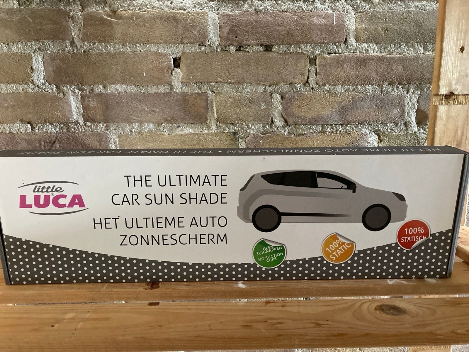 Little Luca Auto Zonnescherm 50x60 cm - Statisch, Ophalen of Verzenden, Nieuw