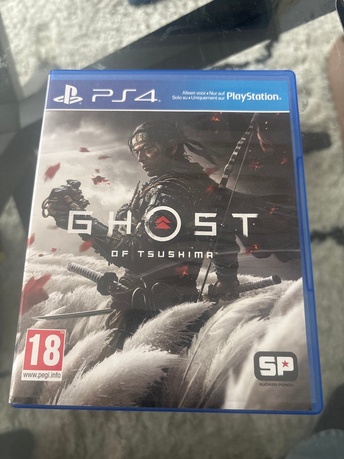 Ghost of Tsushima PS4 - Zo goed als nieuw, Avontuur en Actie, Vanaf 18 jaar, 1 speler, Ophalen of Verzenden