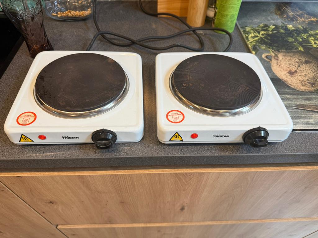 Tristar kookplaten, Gebruikt, 3 kookzones of minder, Ophalen of Verzenden, Vrijstaand