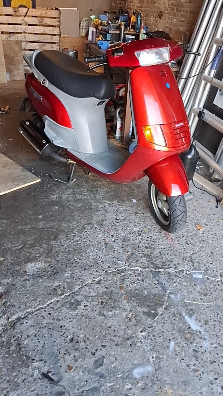 piaggio skipper 125 teruil!!, Ophalen, Zo goed als nieuw, Tweetakt, Piaggio