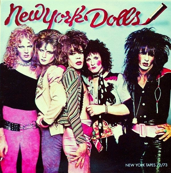 new york dolls/new york tapes 72-73-glam/punk-10 inch vinyl, LP, 10 inch, Verzenden, Zo goed als nieuw