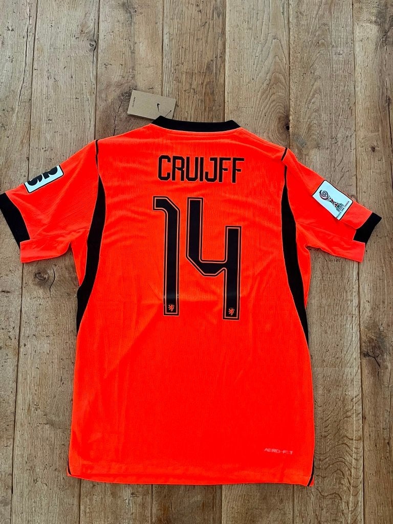 WK Shirts NL Elftal / GULLIT  BERGKAMP  CRUIJFF  VAN BASTEN, Sport en Fitness, Voetbal, Maat L, Ophalen of Verzenden, Nieuw, Shirt