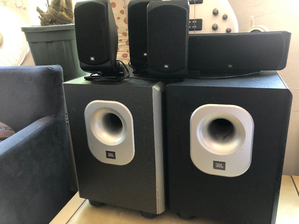 Jbl speakerset, Audio, Tv en Foto, Luidsprekers, Ophalen, Gebruikt, JBL, AUX-ingang