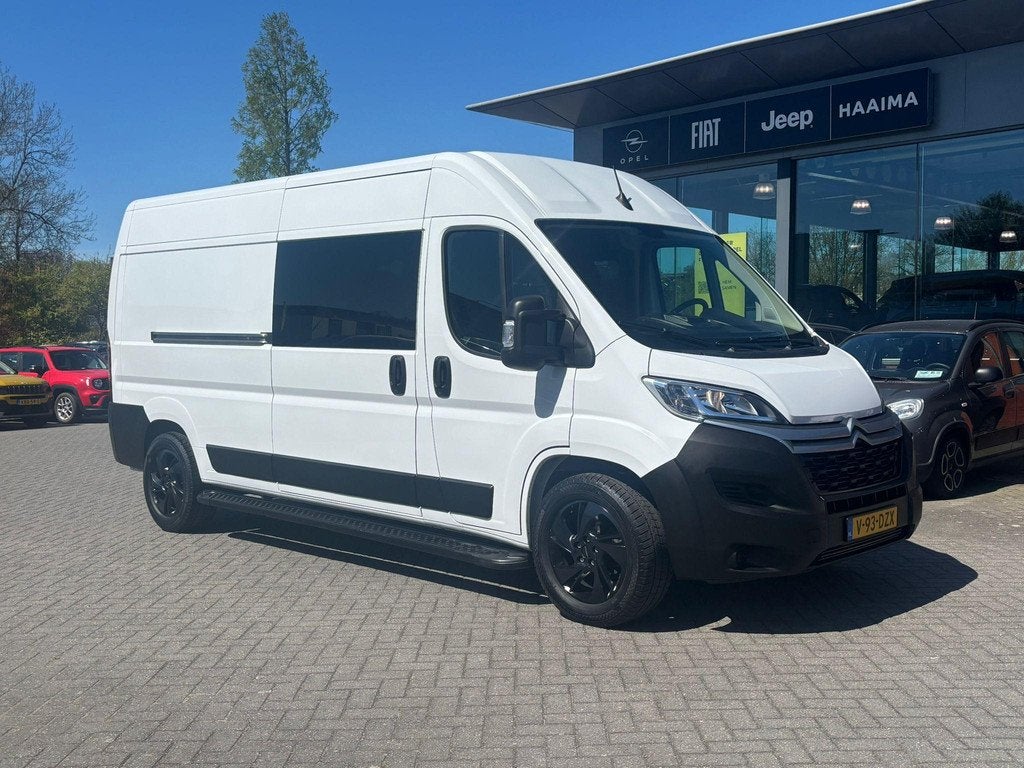 Citroen Jumper Dubbele cabine 2.2 BlueHDi 140pk L3H2 3.3t |, Voorwielaandrijving, Stof, Gebruikt, 4 cilinders