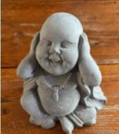 Beton buddha horen, Ophalen of Verzenden, Gebruikt