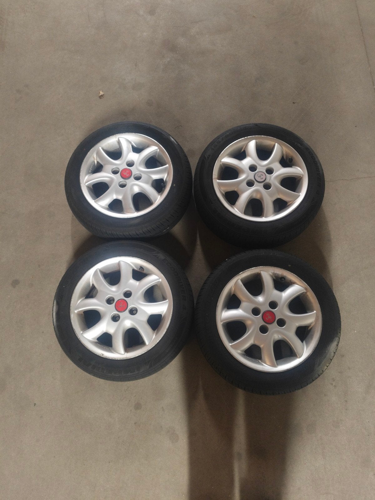 Fiat seicento sporting Abarth velgen, Ophalen