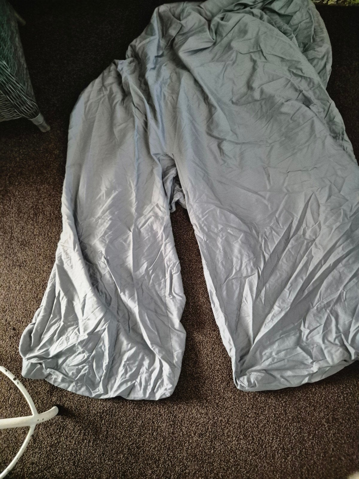 hoeslaken met split 180x210, Ophalen of Verzenden, Tweepersoons, Hoeslaken of Sloop
