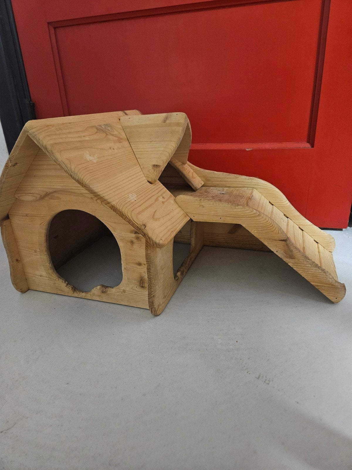 houten caviahuisje, Dieren en Toebehoren, Ophalen of Verzenden, Gebruikt