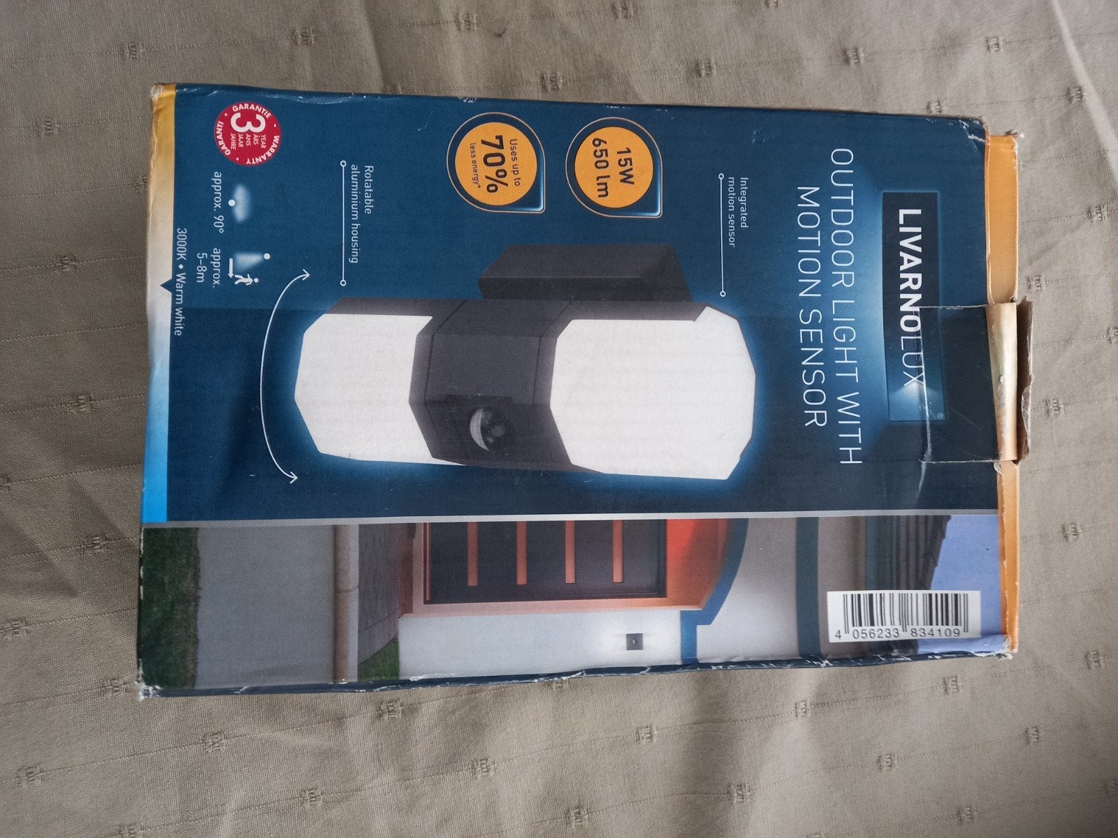 LIVARNO LUX Buitenlamp met Bewegingssensor, Ophalen of Verzenden, Nieuw, Overige typen