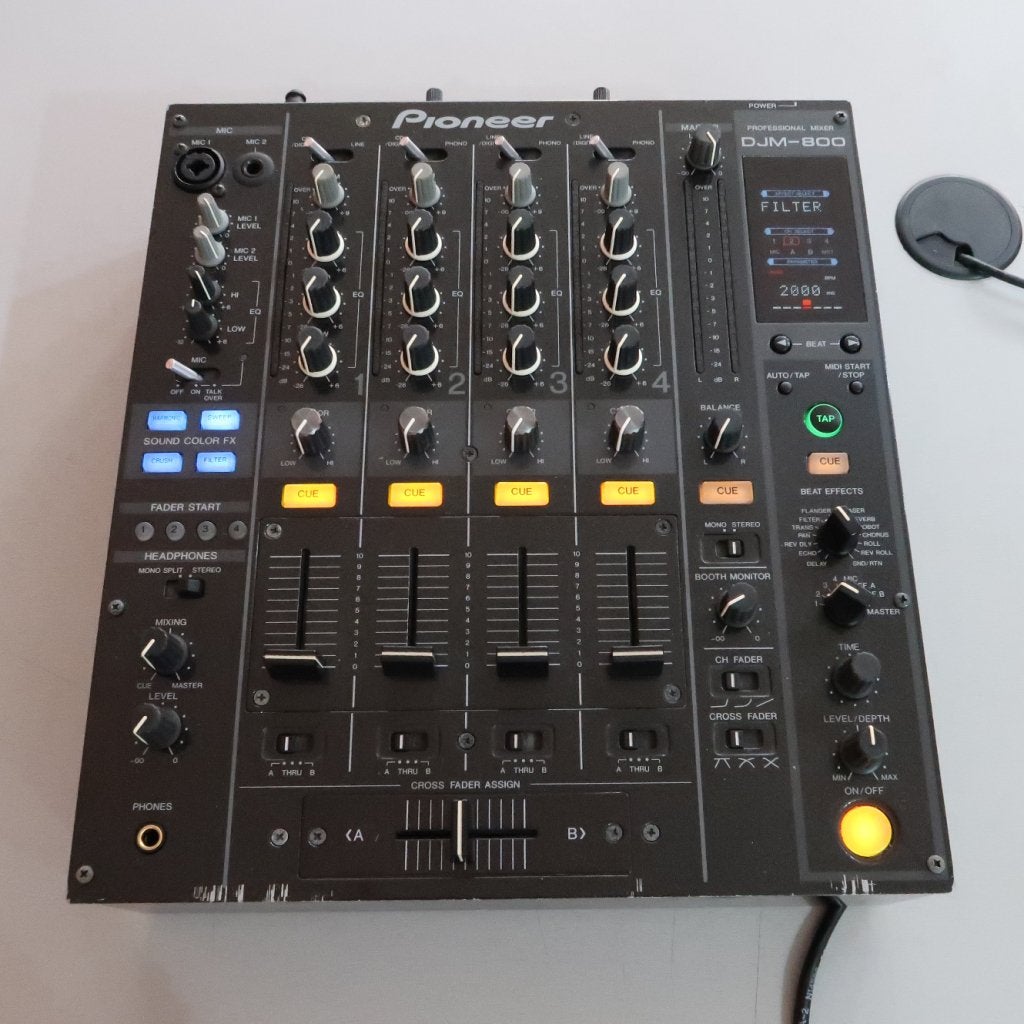 Pioneer DJM-800 Professional Mixer | In Goede Staat, Muziek en Instrumenten, Dj-sets en Draaitafels, Pioneer, Zo goed als nieuw