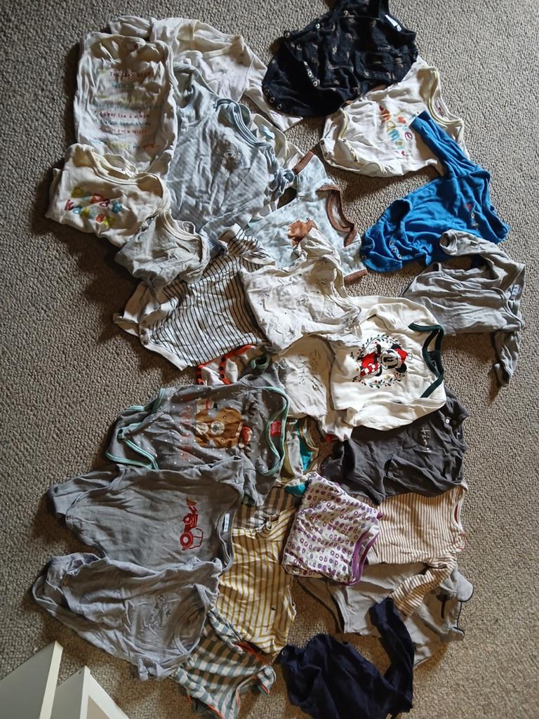 Rompertjes maat 50, 56, 62/68 en slaapzakje maat 50, Kleding | Dames, Mutsen, Sjaals en Handschoenen, Ophalen of Verzenden, Zo goed als nieuw