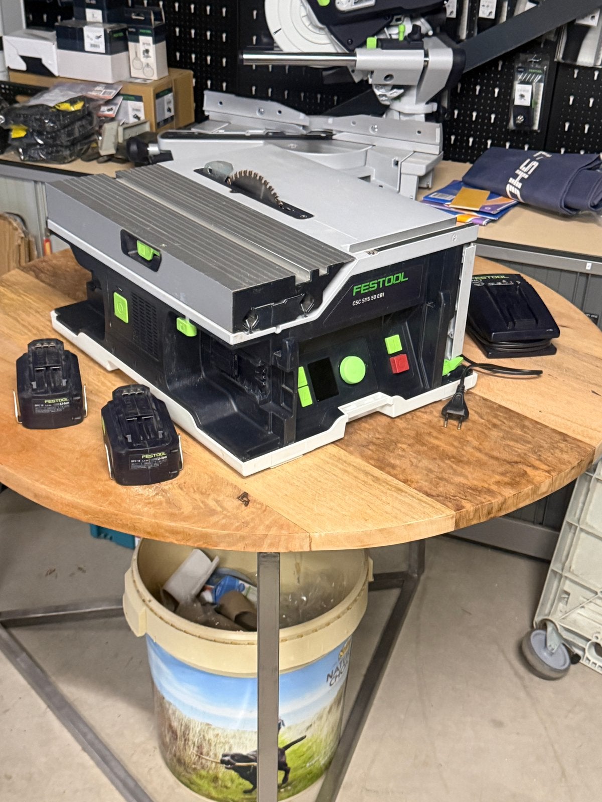 Festool CSC SYS 50 EBI incl accu,s plus lader, Ophalen, 600 watt of meer, Variabele snelheid, Overige typen