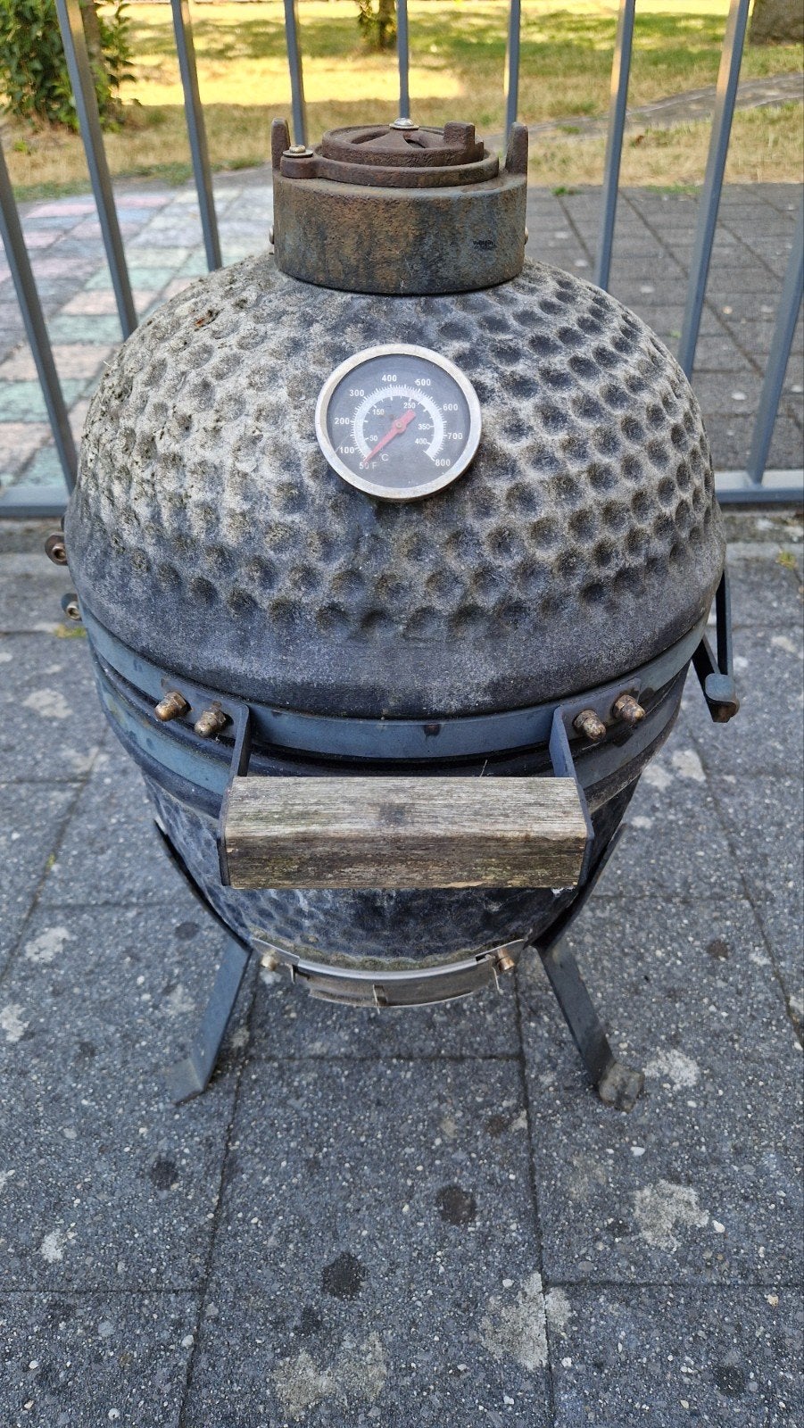 Komado kleine 13" egg BBQ, Tuin en Terras, Ophalen, Gebruikt, Komado Urban Chef