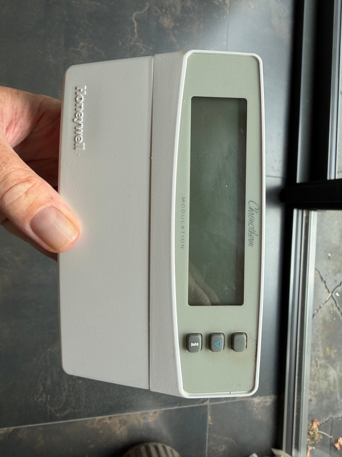 Honeywell Chronotherm Modulation Thermostaat, Doe-het-zelf en Verbouw, Thermostaten, Ophalen of Verzenden, Gebruikt