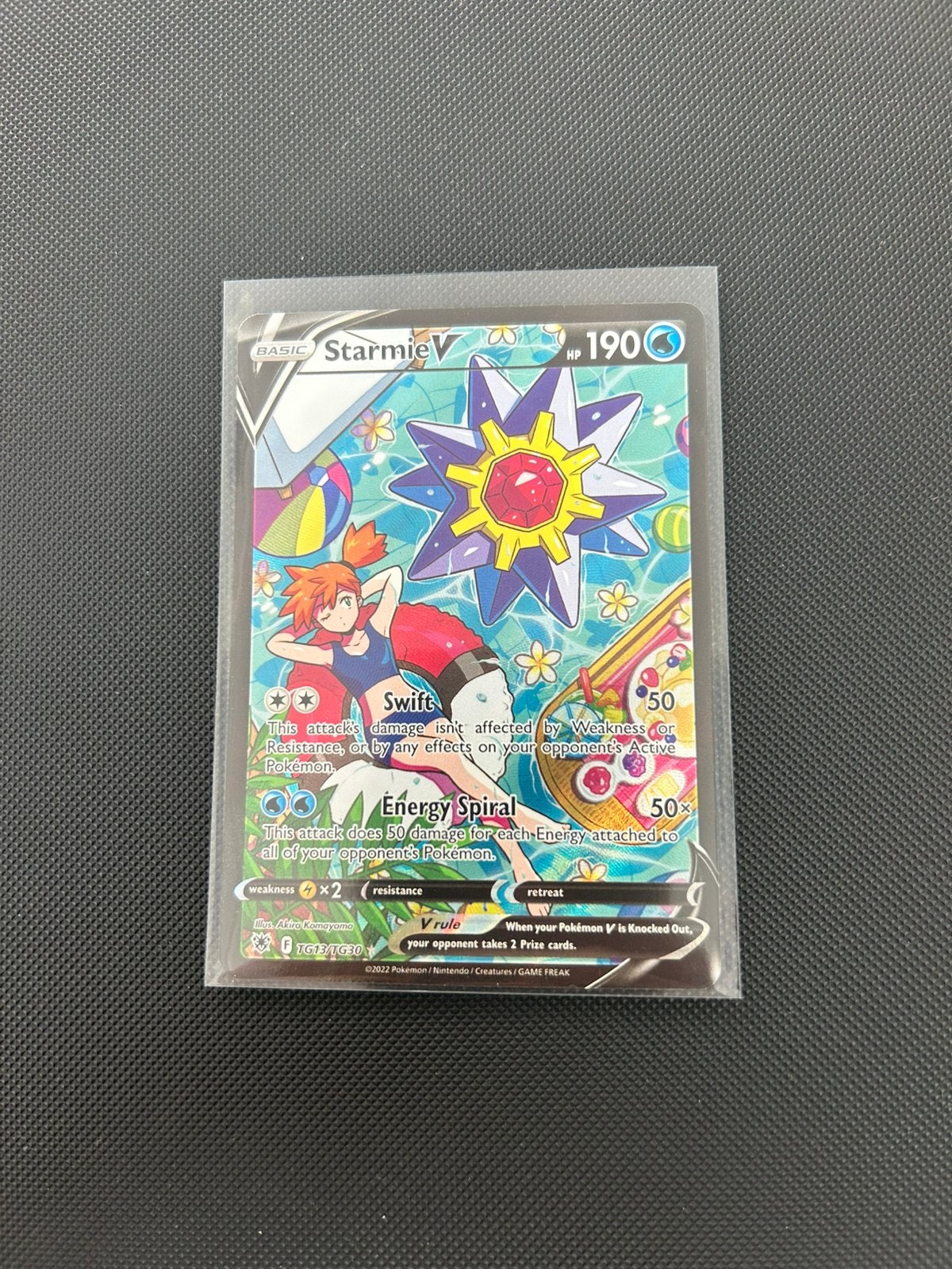 Starmie v tg13/tg30, Hobby en Vrije tijd, Ophalen of Verzenden, Nieuw, Losse kaart, Foil