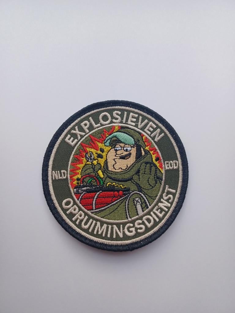 Patch EOD NLD, Verzenden, Nederland, Embleem of Badge