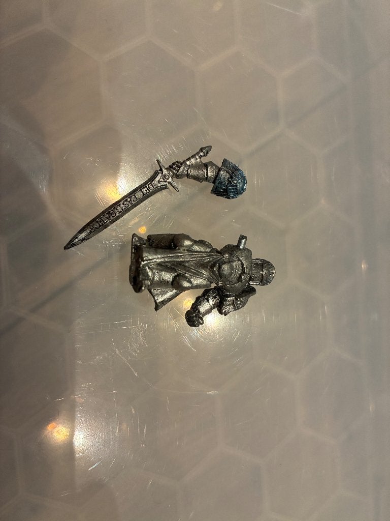 Warhammer black templar emperor’s champion metal, Ophalen of Verzenden, Warhammer