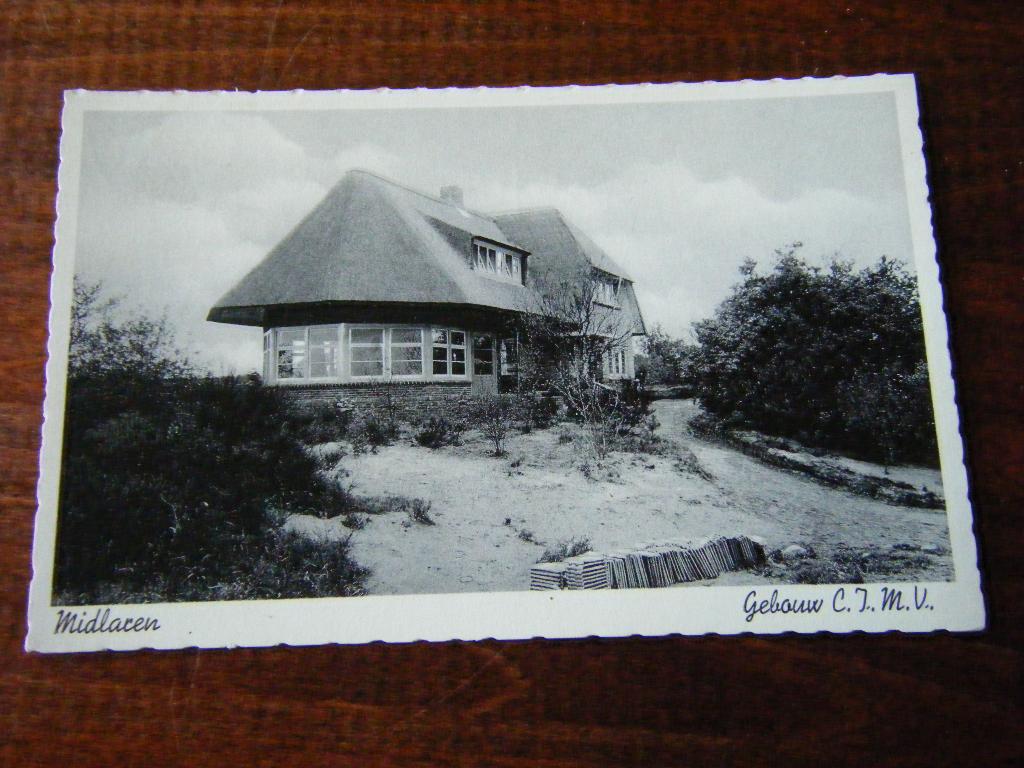 V35 - Midlaren - Gebouw CJMV - Mooi/Oud, Ophalen of Verzenden, 1940 tot 1960, Friesland