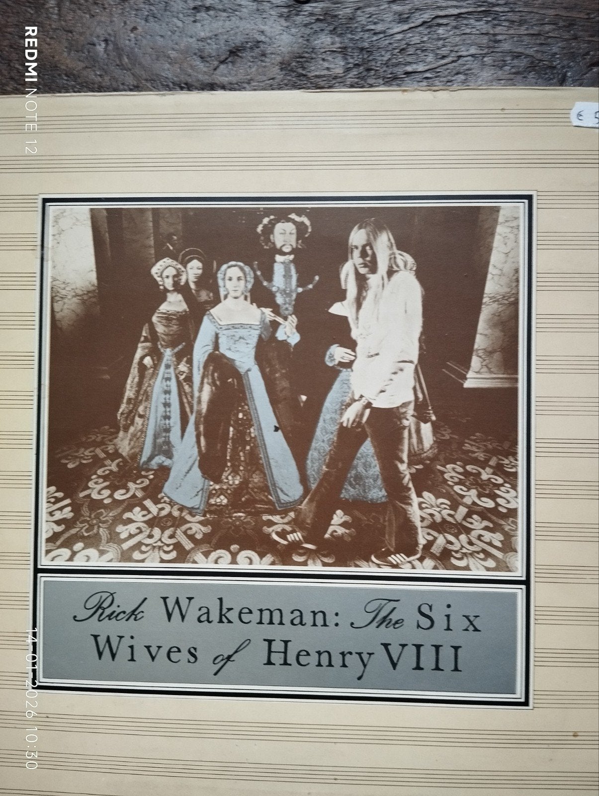 YES-Rick Wakeman- the six nwives of Henry 8, Ophalen of Verzenden, Gebruikt, 12 inch