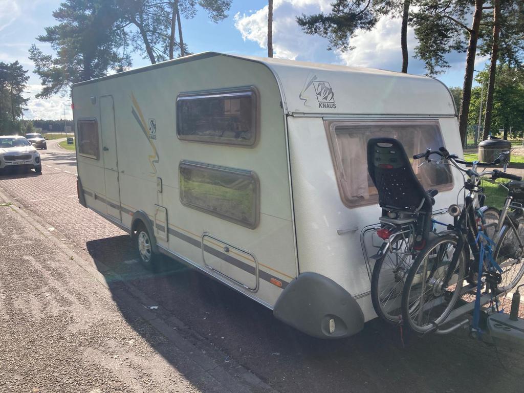 Caravan Knaus sudwind 530TK, Vast bed, Treinzit, Particulier, Tot en met 5