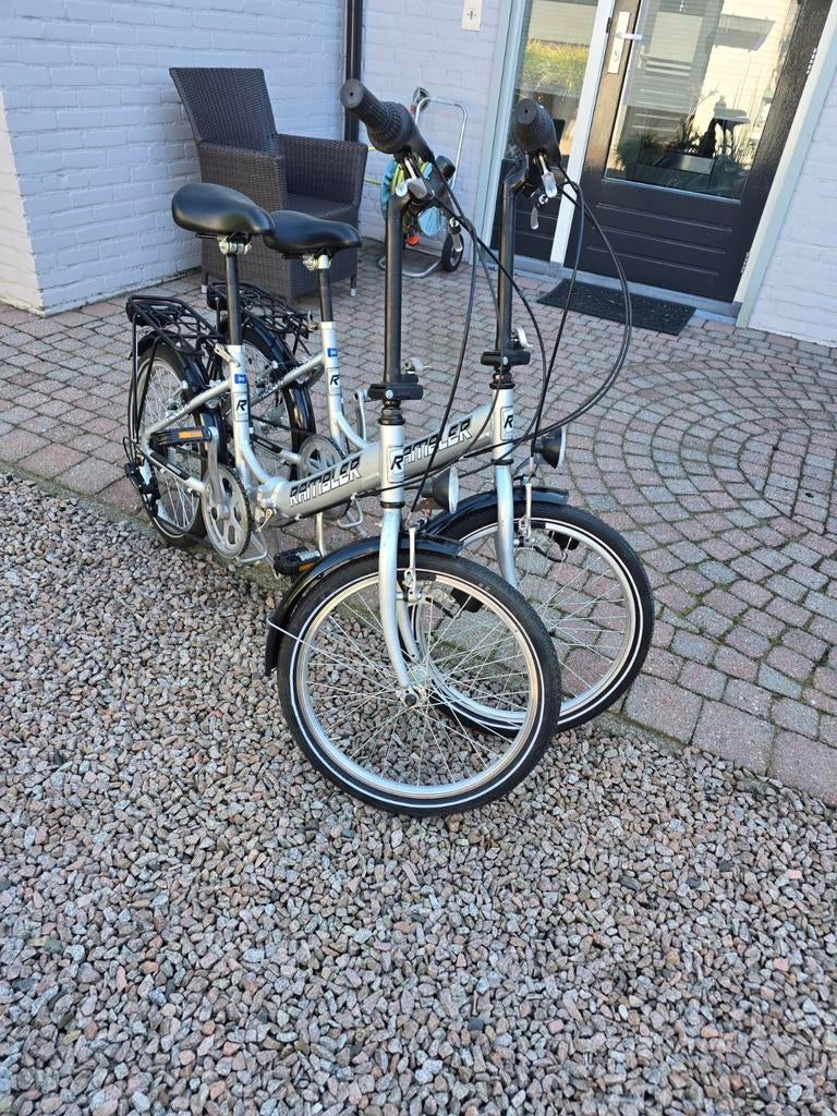 2 Vouwfietsen (Rambler) 20 Inch (6 Versn), Ophalen, 20 inch of meer, Gebruikt, Versnellingen