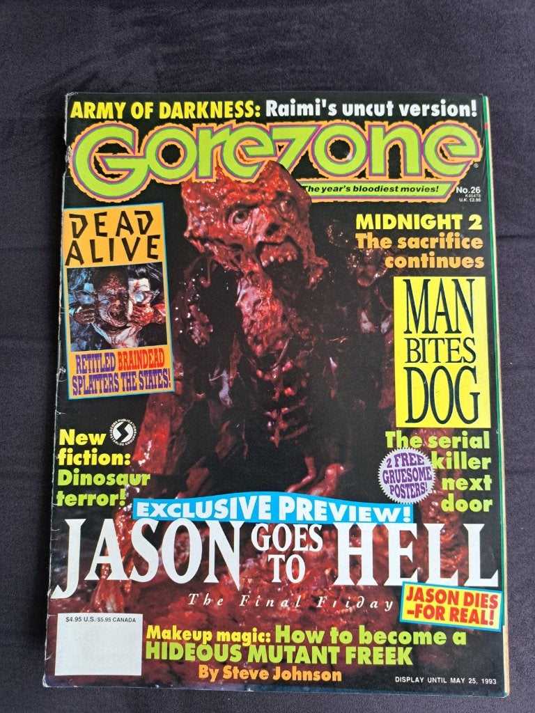 Gorezone 1993, Verzenden, 1980 tot heden, Tijdschrift