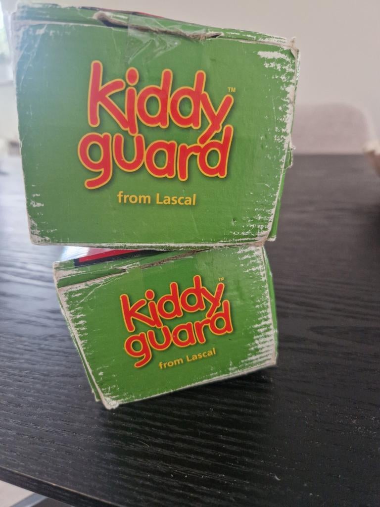 3x KiddyGuard Lascal oprolhekje, Ophalen of Verzenden, Metaal of IJzer, 115 cm of meer