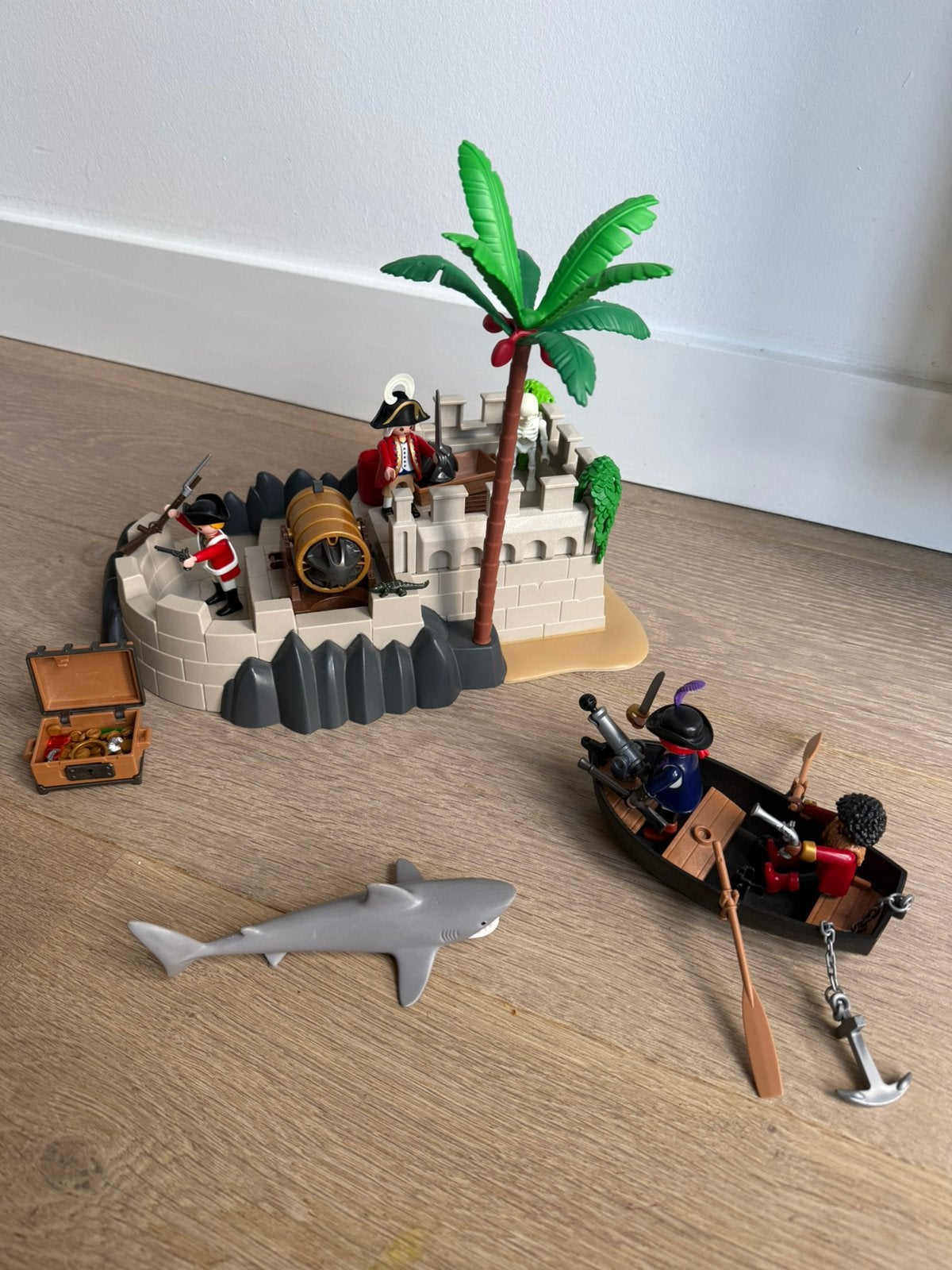 PLAYMOBIL vesting van de soldaten - 70413, Complete set, Ophalen of Verzenden, Zo goed als nieuw, Kasteel/Fort