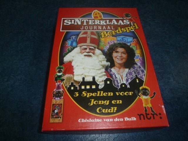 NIEUW SINTERKLAAS journaal bordspel, Diversen, Sinterklaas, Ophalen of Verzenden, Nieuw