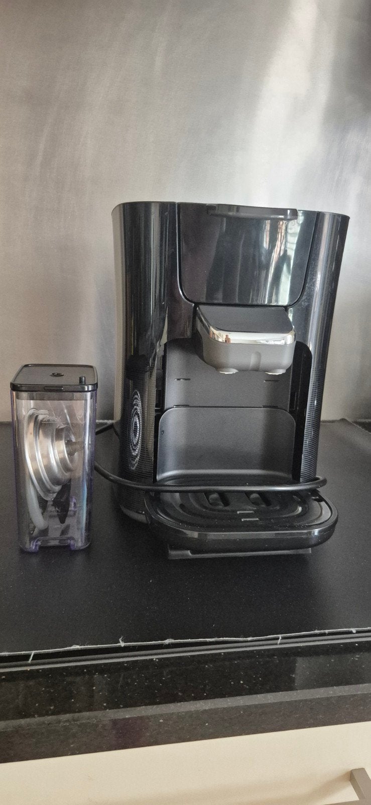 Senseo HD6570 koffiezetapparaat met melkopschuimer, Gebruikt, Koffiemachine, Ophalen of Verzenden, 2 tot 4 kopjes