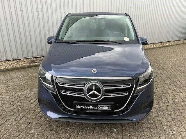 Mercedes-Benz EQV 300 L2 90 kWh | 7-pers | Stoelverwarming |, Stof, Gebruikt, Blauw, 7 stoelen