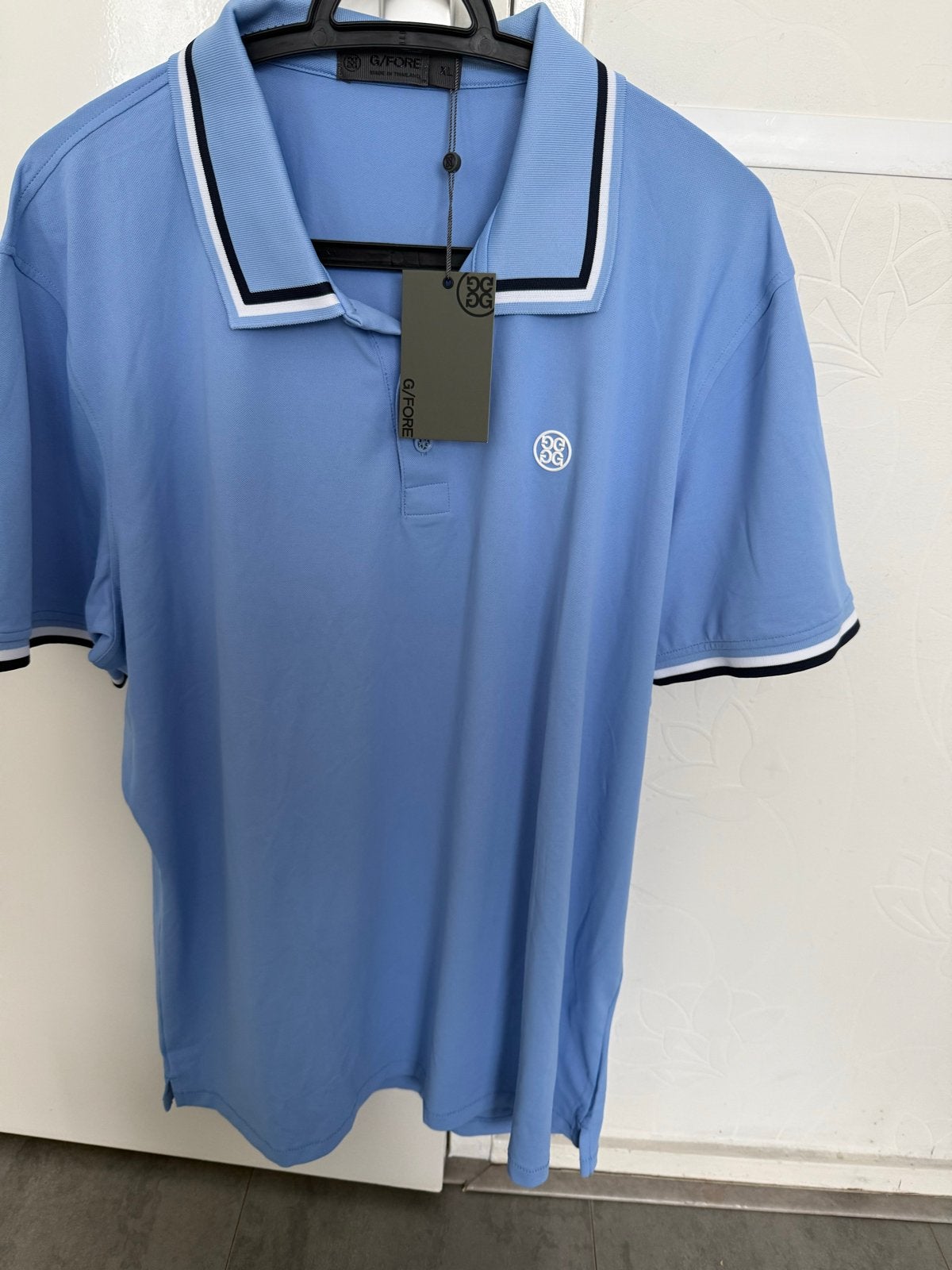 G/FORE Heren Polo Shirt - Nieuw met kaartjes - Maat XL, Ophalen of Verzenden, Nieuw, Maat 56/58 (XL), Blauw