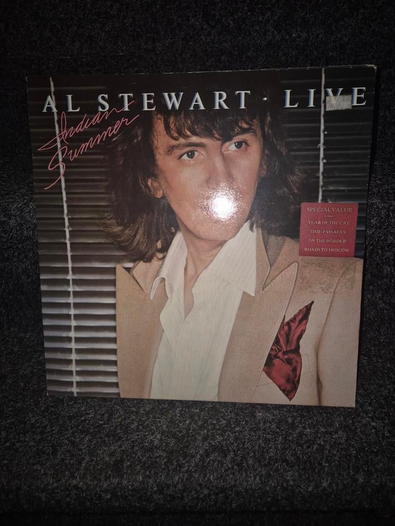 Al Stewart - Indian Summer Live LP, Ophalen of Verzenden, Gebruikt, 12 inch, Singer-songwriter